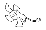 73310AG04A - HVAC: Fan &amp; Motor for Subaru: Legacy, Outback Image