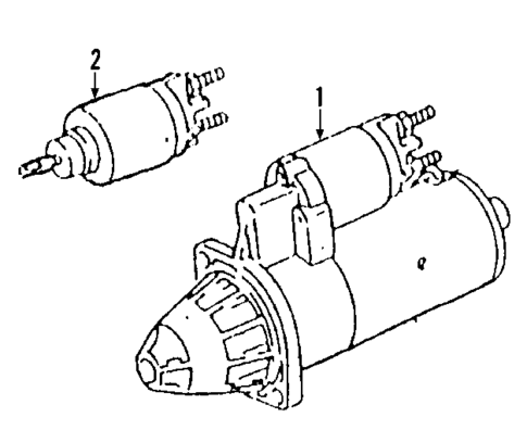 Starter for 2013 Audi Q7 #1