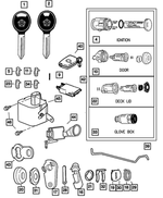 Front Door Cylinder Lever