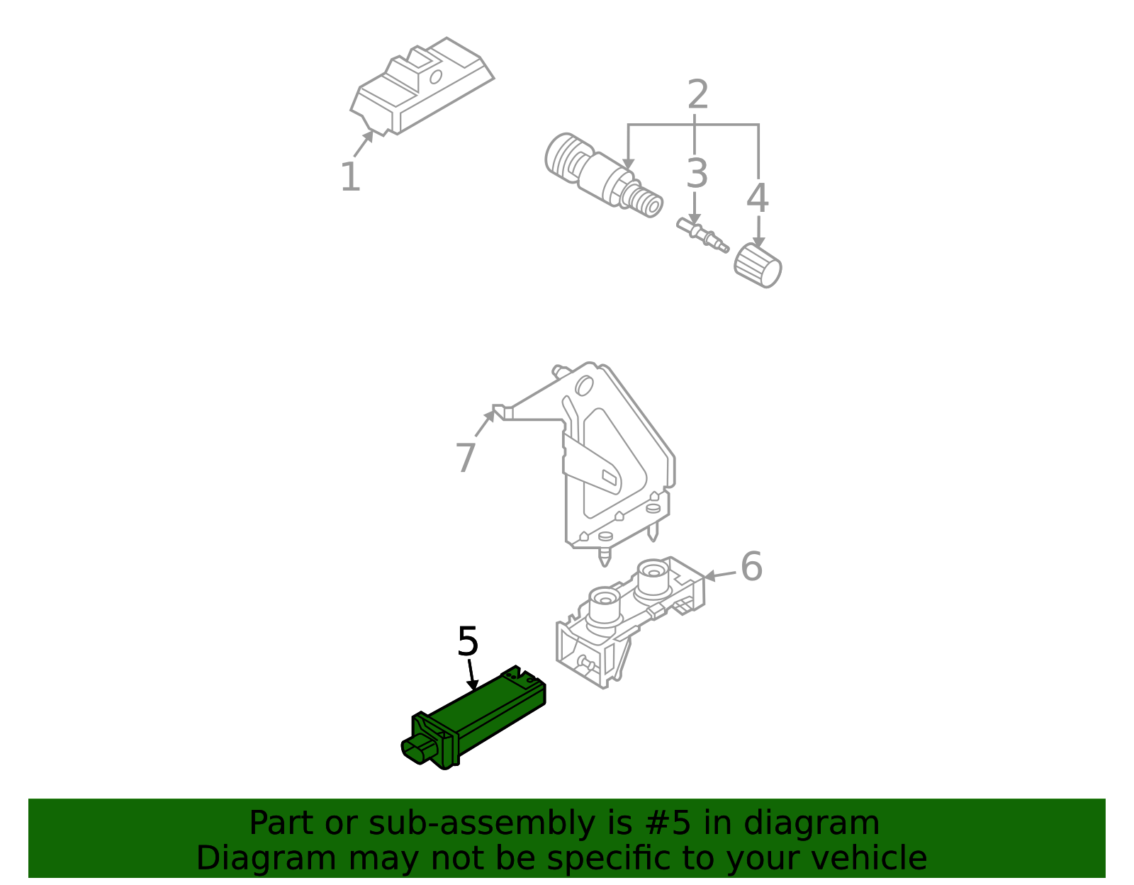 W11130359 Washer Suspension Rod Kit (4-Set) for Whirlpool