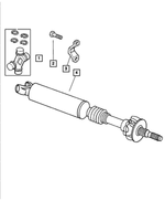 4763676AB - Rear Axle: Axle Half Shaft for Dodge: Viper Image
