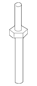 33326760360 - Suspension: Front Mount Bolt for BMW: 323Ci, 323i, 325Ci, 325i, 325xi, 328Ci, 328i, 330Ci, 330i, 330xi, M3, Z4 Image