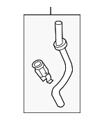 80270TM8A00 - HVAC: Drain Hose for Honda: CR-Z, Insight Image