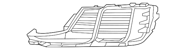 Grille D'entrée D'air Avant Gauche Pour Audi TT FV – Neuve D'origine, Réf. 8S0807681G 9B9