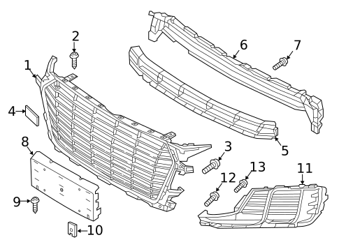 Grille & Components for 2016 Audi TT Quattro #0