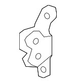 6875020122 - Body: Upper Hinge for Lexus: CT200h, ES250, ES300h, ES350, GS F, GS Turbo, GS200t, GS300, GS350, GS450h, GX460, GX550, HS250h, IS F, IS200t, IS250, IS300, IS350, IS500, NX200t, NX300, NX300h, RX350, RX350h, RX450h, RX450h+, RX500h, RZ300e, RZ450e Image