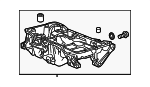 1120064AA00 - Engine: Oil Pan for Honda Image
