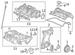 9410914000 - Engine: Drain Plug Washer for Honda Image