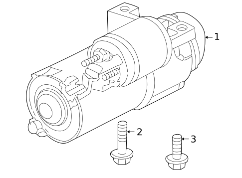 Starter & Related Components for 2002 Pontiac Aztek #0