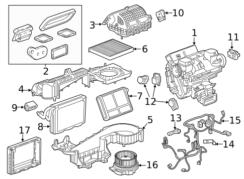 Motors, Core, Case & Related Components for 2017 Cadillac CT6 #1