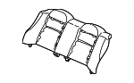 82122S5WA01 - Body: Seat Back Pad for Honda: Civic Image