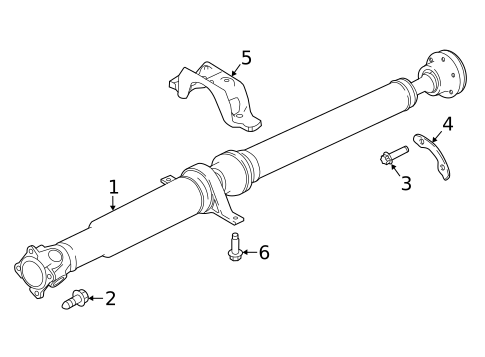 Drive Shaft for 2020 Land Rover Defender 110 #0