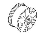 1J0601025AA091 - Suspension: Wheel, Alloy for Volkswagen Image