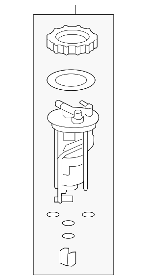 17048TR0A11 - : Fuel Filter for Honda Image