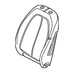 52109493410 - Body: Seat Back Pad for BMW: X1, X2 Image