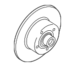 8D0615601A - Brakes: Disc Brake Rotor for Volkswagen Image