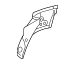 1K0805147A - Body: Apron Panel for Volkswagen: Eos, Golf, Golf R, GTI, R32, Rabbit Image