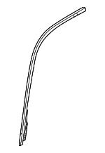 68487596AF - Body: Upper Molding for Jeep: Grand Wagoneer, Grand Wagoneer L, Wagoneer, Wagoneer L Image