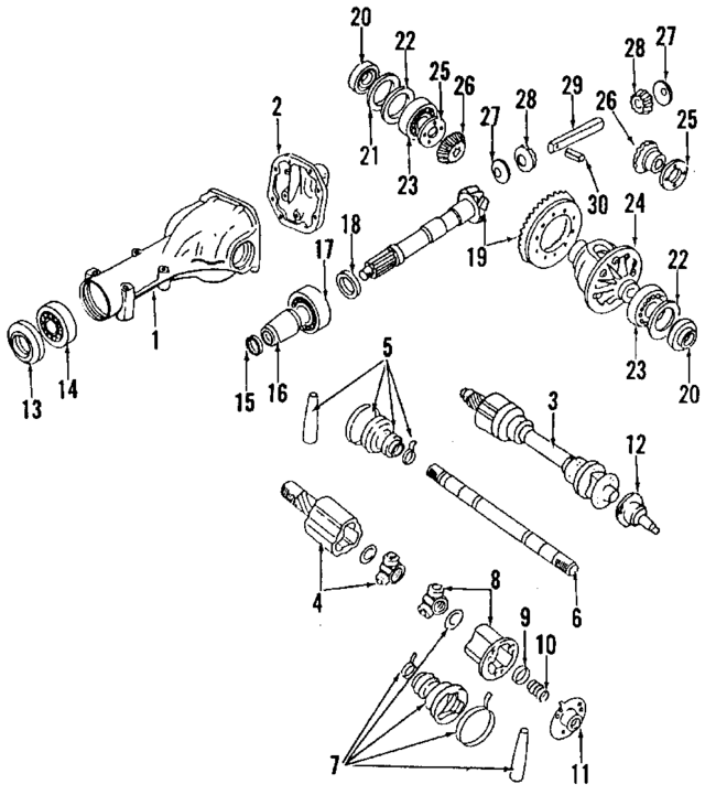 3835140F00 - : Axle Cover for Nissan Image