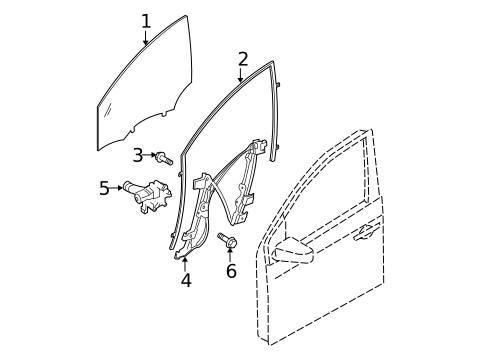 Front Door for 2010 Nissan Sentra #0