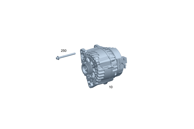 9062904 - Electrical: Alternator for Mercedes-Benz Image image