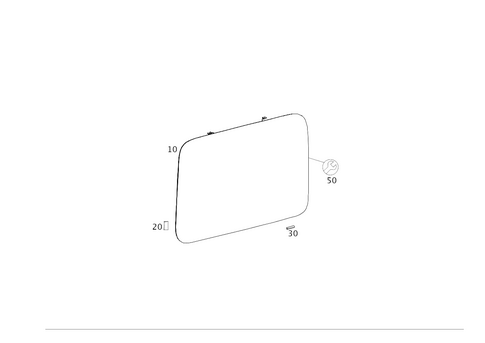Rear-Side Window for 2023 Mercedes-Benz G550 #0