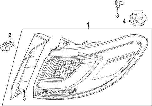 Tail Lamps for 2023 Honda HR-V #0