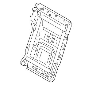 FU5Z96613A38J - Body: Seat Back Frame for Ford Image