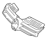 1K0853651AGRU - Body: Grille for Volkswagen: Rabbit Image