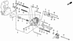 22743PF0000 - Transmission - Automatic: PIPE, THIRD CLUTCH for Acura Image