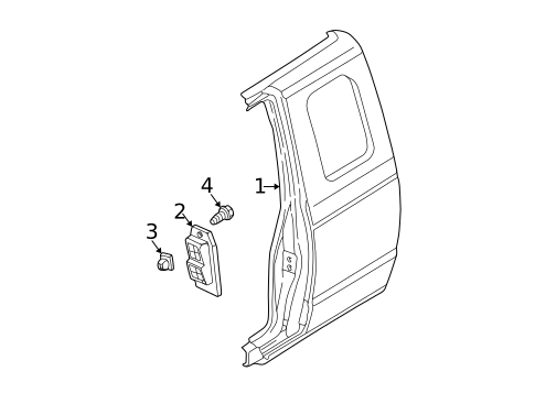 Side Panel & Components for 2003 Nissan Frontier #0