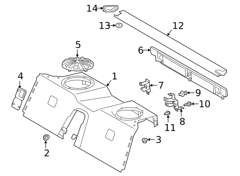 Interior Trim - Rear Body for 2023 Toyota GR Supra #1