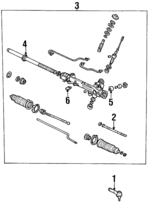 F5TZ3F515A - Steering: Yoke for Mercury: Mountaineer Image