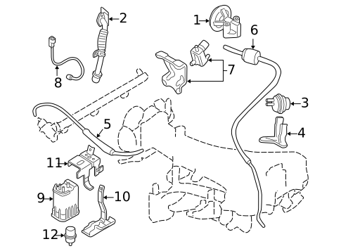 EGR System for 1998 Mitsubishi Montero Sport #0