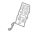 81524SJAA02 - Body: Seat Back Heater for Acura: RL Image