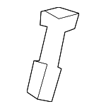 81143TA0J01ZF - Body: Headrest Guide for Acura: RDX, RL, TL Image