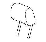 81140SJAA05ZF - Body: Headrest for Acura: RL Image