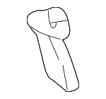 5536630220 - Body: Retaining Bracket for Lexus: GS300, GS400, GS430 Image