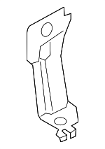 5Q0906129 - Emission System: Retaining Bracket for Volkswagen: Golf, Golf Alltrack, Golf SportWagen, GTI Image