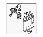5Q0201797L - Emission System: Vapor Canister for Volkswagen: Golf, Golf Alltrack, Golf R, Golf SportWagen, GTI Image