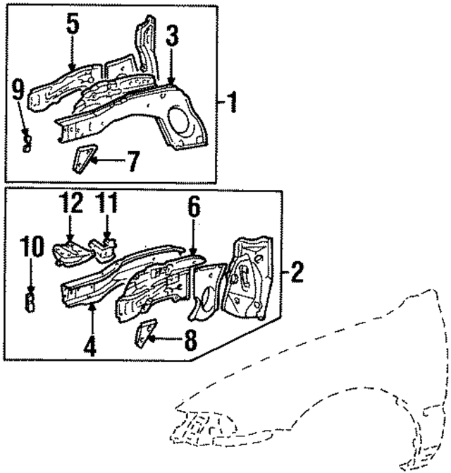 5377112090 - : Battery Tray for Toyota Image