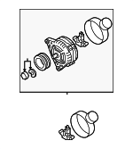 6F903023F - Electrical: Alternator for Volkswagen Image