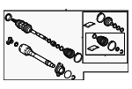 4342042281 - Suspension: Axle Assembly for Toyota Image