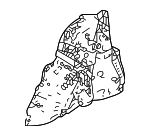 64330T43300ZZ - Body: Outer Wheelhouse for Honda Image