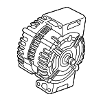 36000210 - : 2007-2015 Volvo Alternator for Volvo: S60, S80, V70, XC60, XC70, XC90 Image