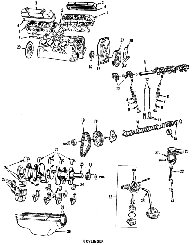 2463385 - Engine: Engine Timing Crankshaft Sprocket for Mopar Image