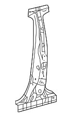 6103702321 - Body: Center Pillar Reinforced for Toyota Image