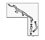 2546003HA0 - Cooling System: Hose &amp; Tube Assembly for Hyundai Image