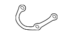 P2253276 - Exhaust: Exhaust Manifold Retainer Plate for Audi Image