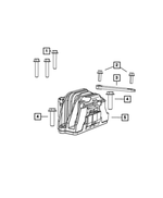 68081449AB - 2.0L Turbo Diesel; Engine: Engine Mount Bracket for Mopar Image